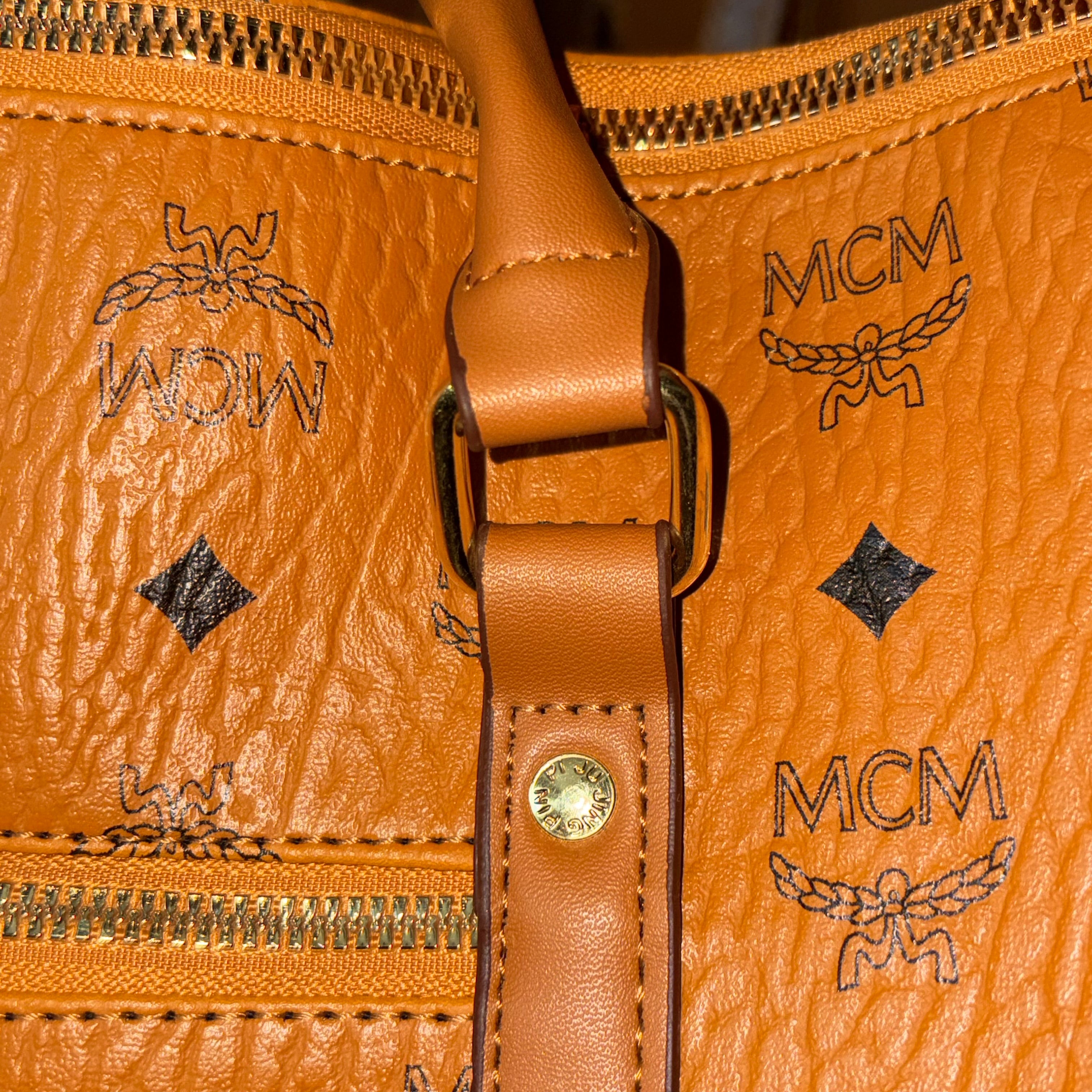 Orange Duffel