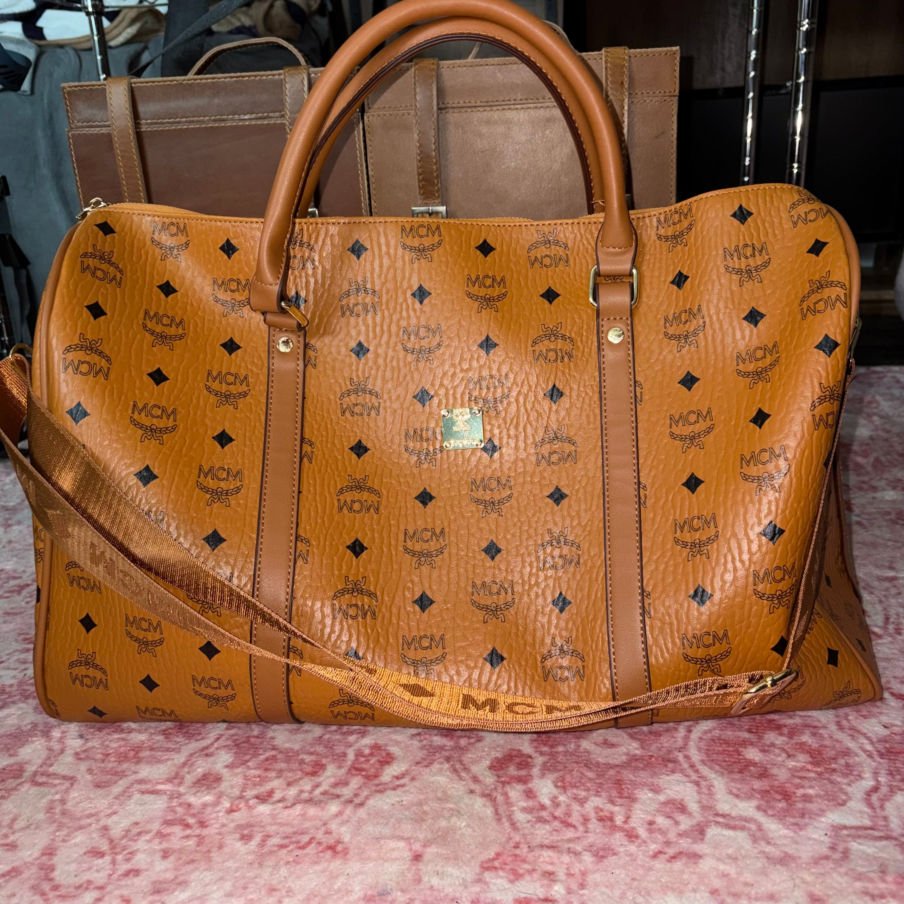 Orange Duffel